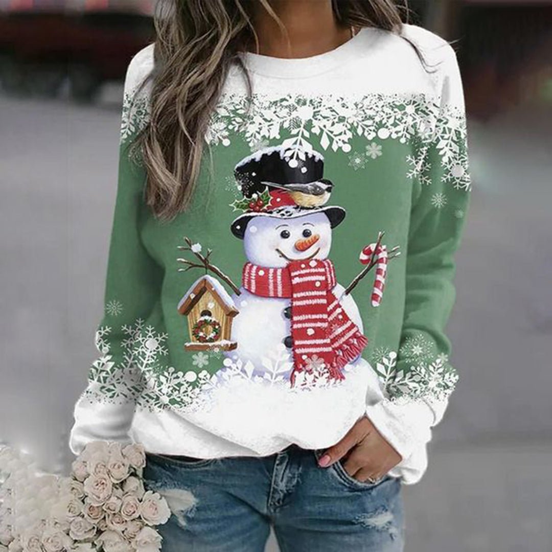 Haven Leigh | Schneemann Weihnachtspulli