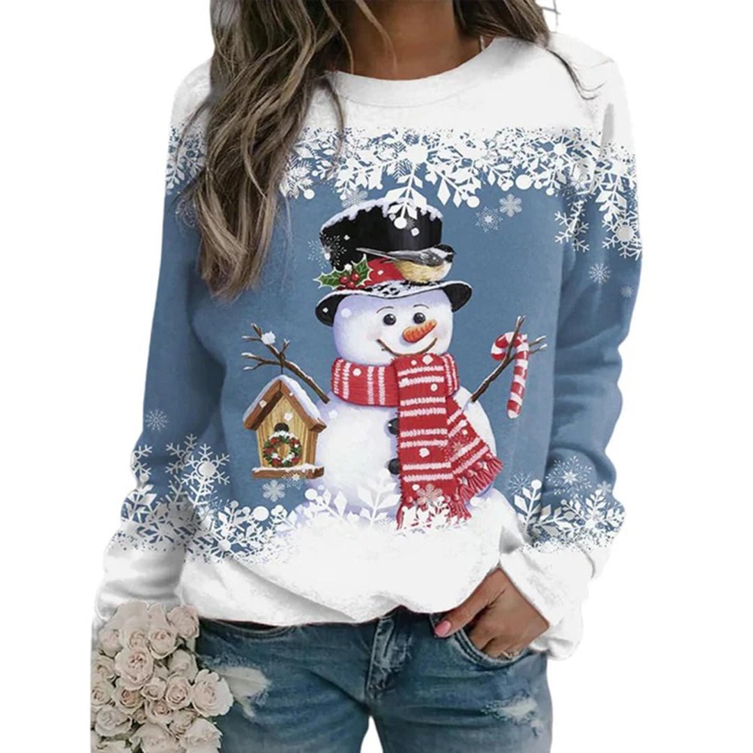 Haven Leigh | Schneemann Weihnachtspulli