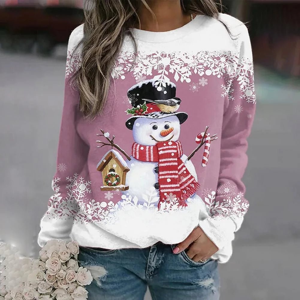 Haven Leigh | Schneemann Weihnachtspulli
