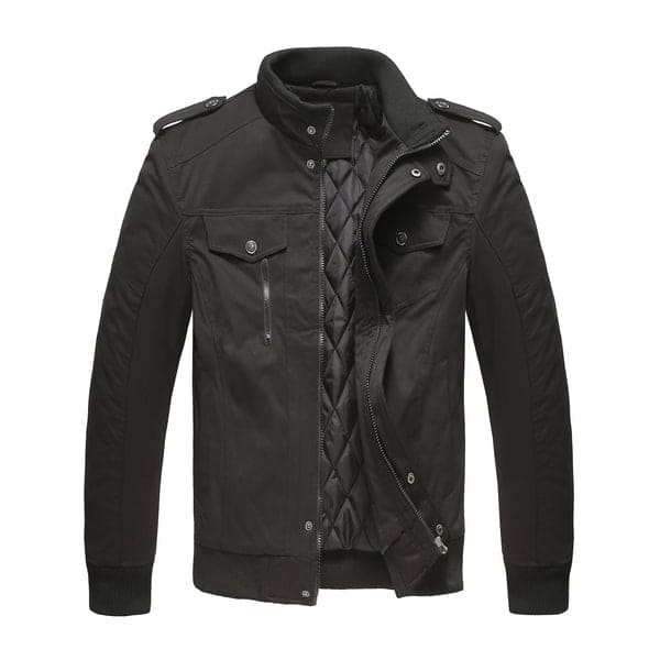 Tom - Herren Freizeitjacke mit Stehkragen