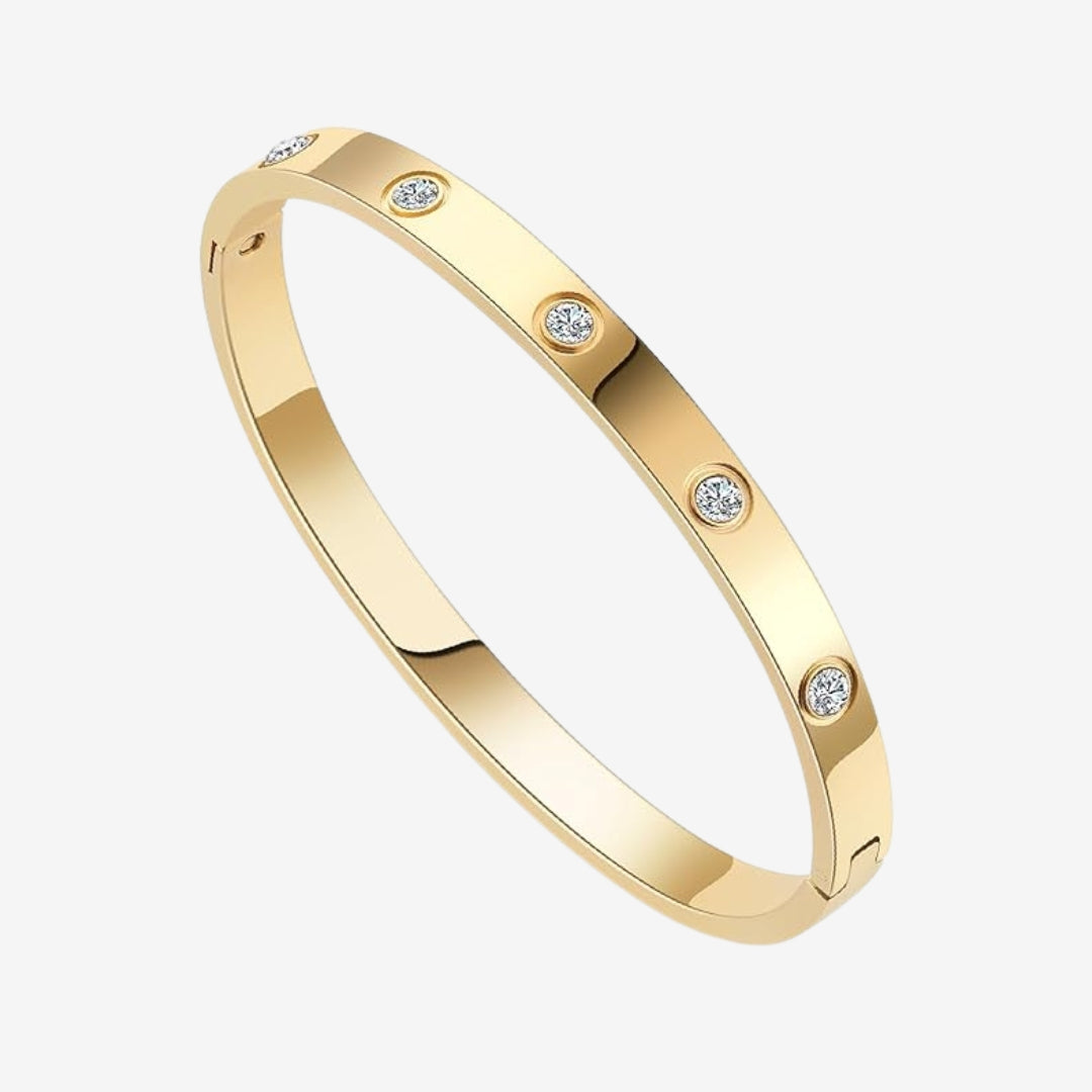 EWIGES GLIEDERARMBAND MIT ZIRKONIUMDIOXID