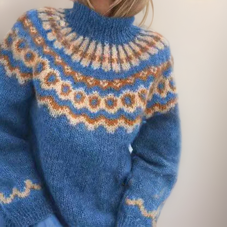 Ava ~ Dicker und gemütlicher Rollkragenpullover