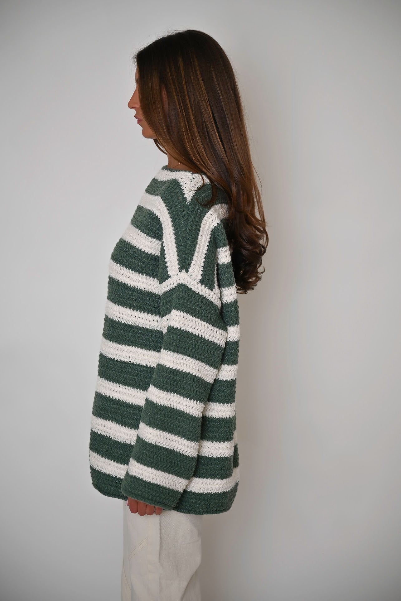 Zeitloser Streifenpullover mit klassischem Design
