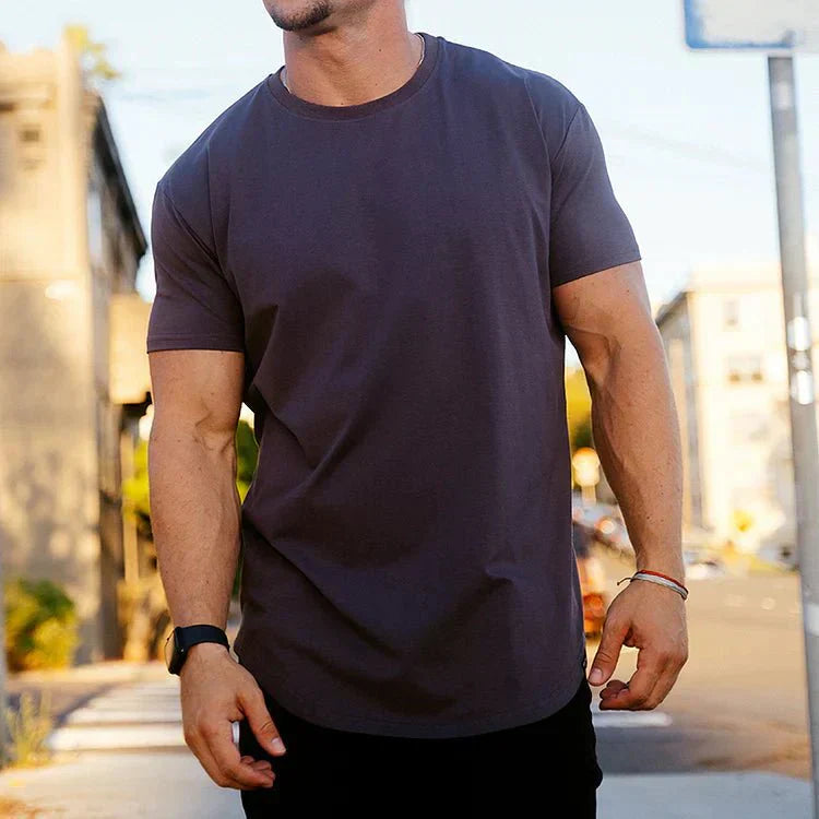 Atmungsaktives Fitnessshirt für Herren mit Stil – Olrik