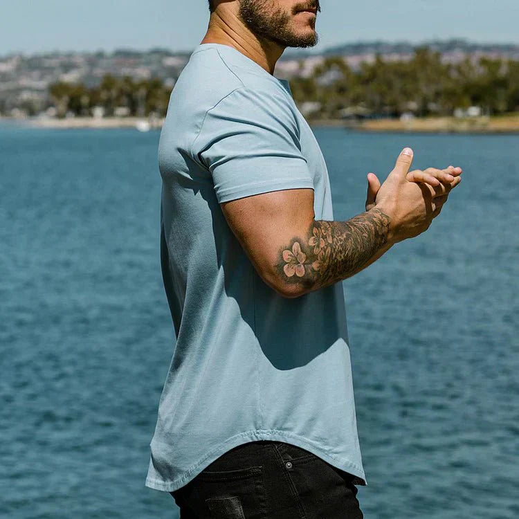 Atmungsaktives Fitnessshirt für Herren mit Stil – Olrik