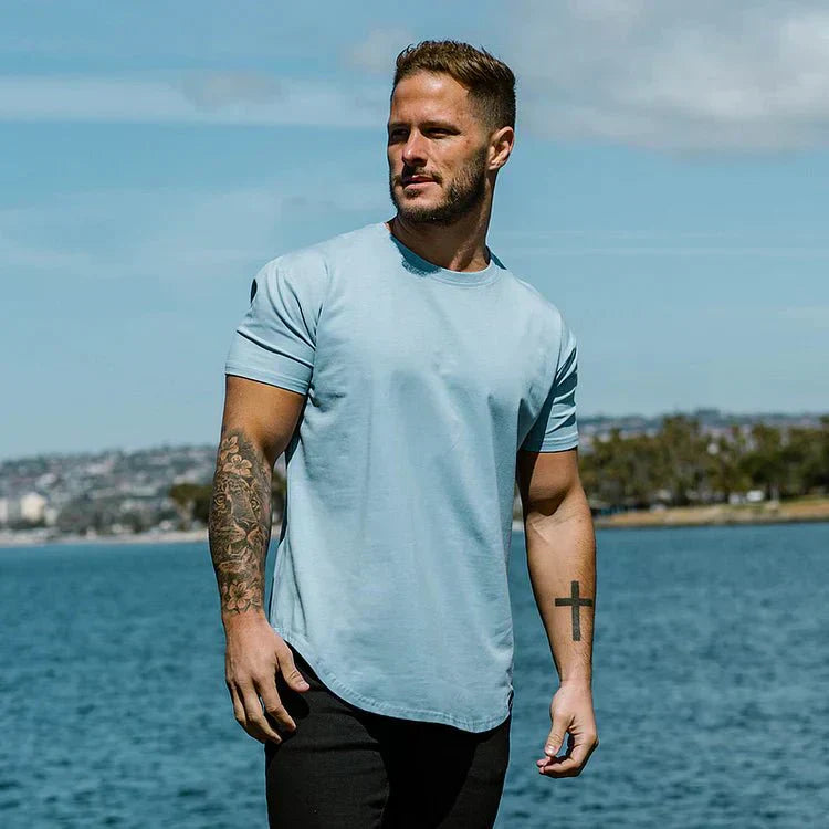 Atmungsaktives Fitnessshirt für Herren mit Stil – Olrik