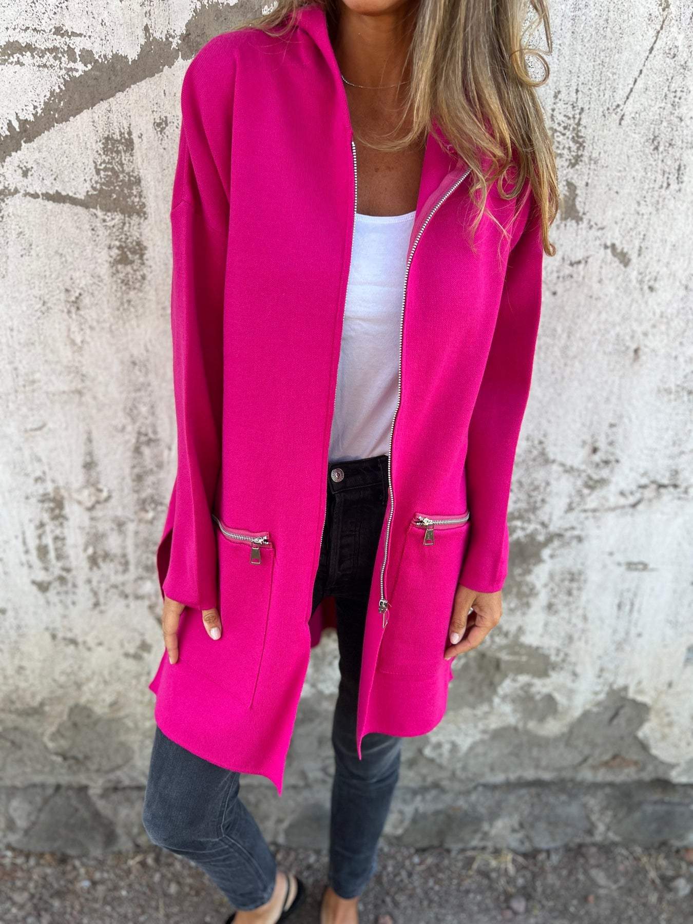 Stark™ | Gemütliche Kapuzenjacke mit Reißverschluss