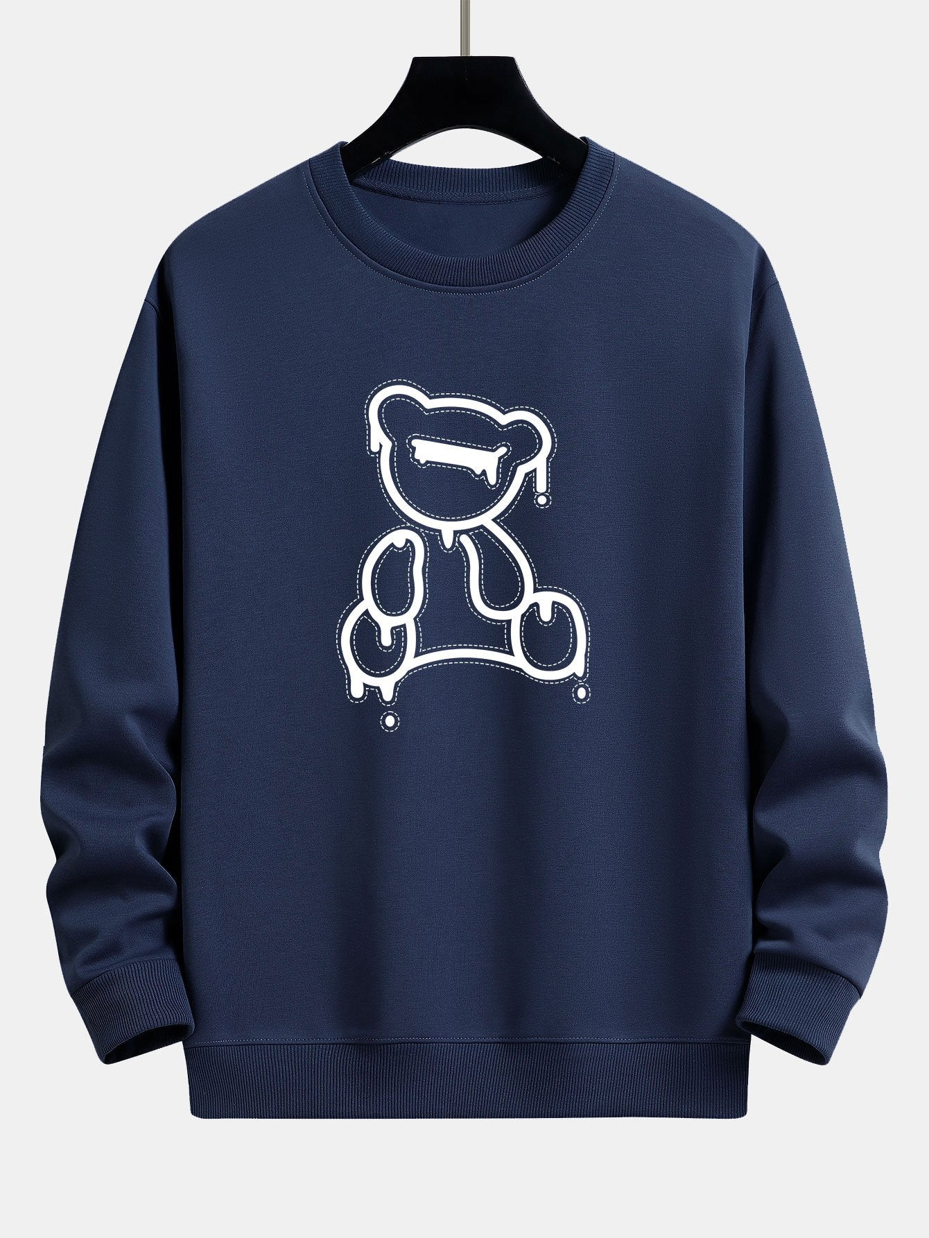 Damen Sweatshirt mit Bären-Design und Komfort – Bear