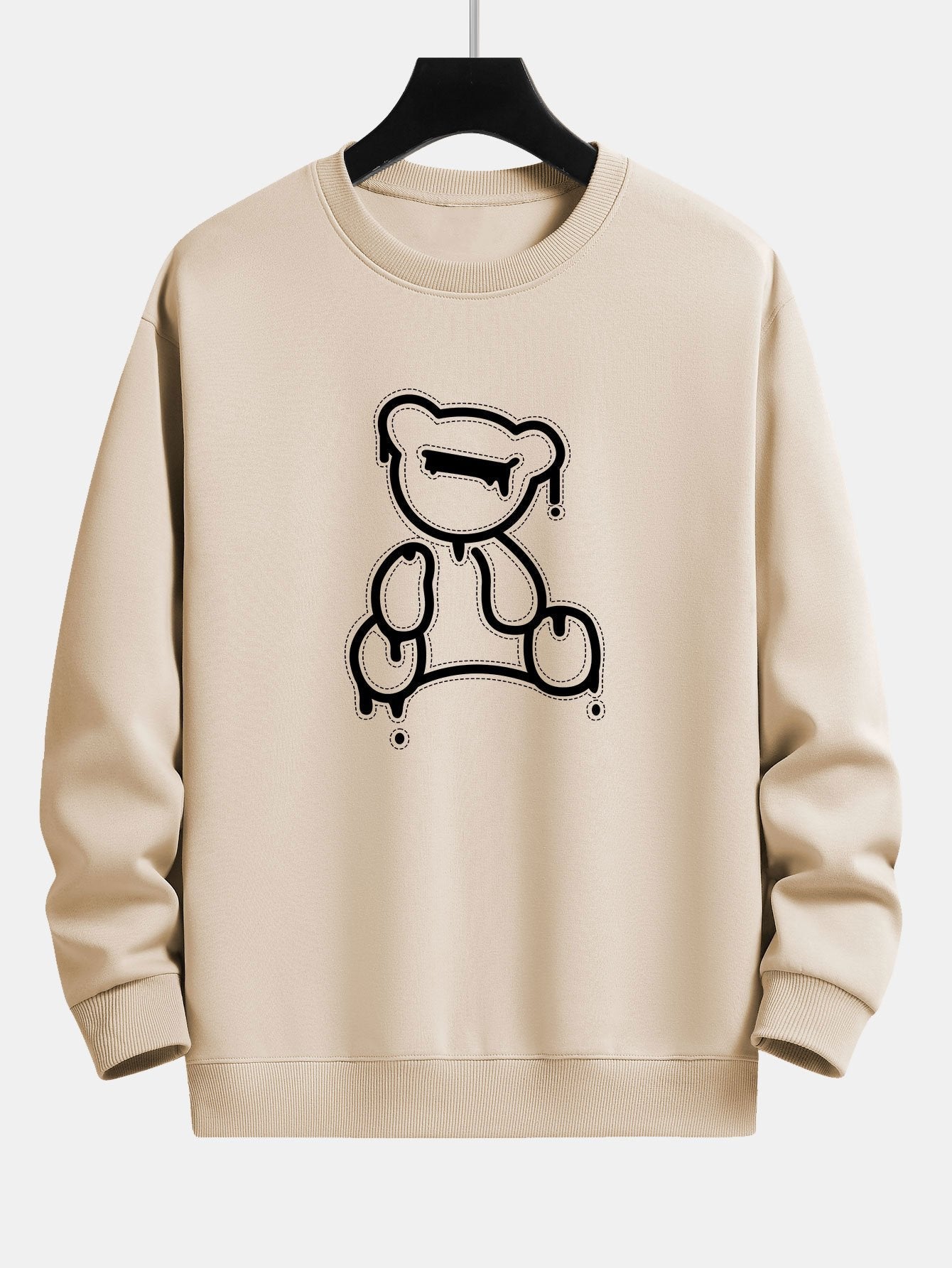 Damen Sweatshirt mit Bären-Design und Komfort – Bear