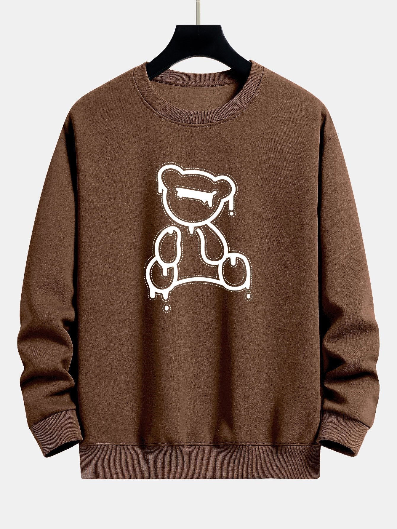Damen Sweatshirt mit Bären-Design und Komfort – Bear