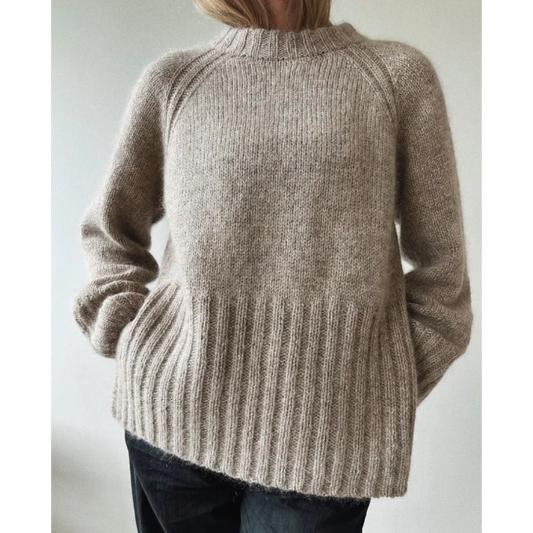 Rosina | Damen Langarm Strick Pullover | Lässig