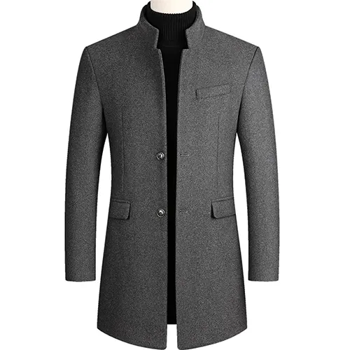 Hedwig | Herren Lange Winter Mantel | Warme