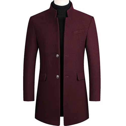 Hedwig | Herren Lange Winter Mantel | Warme