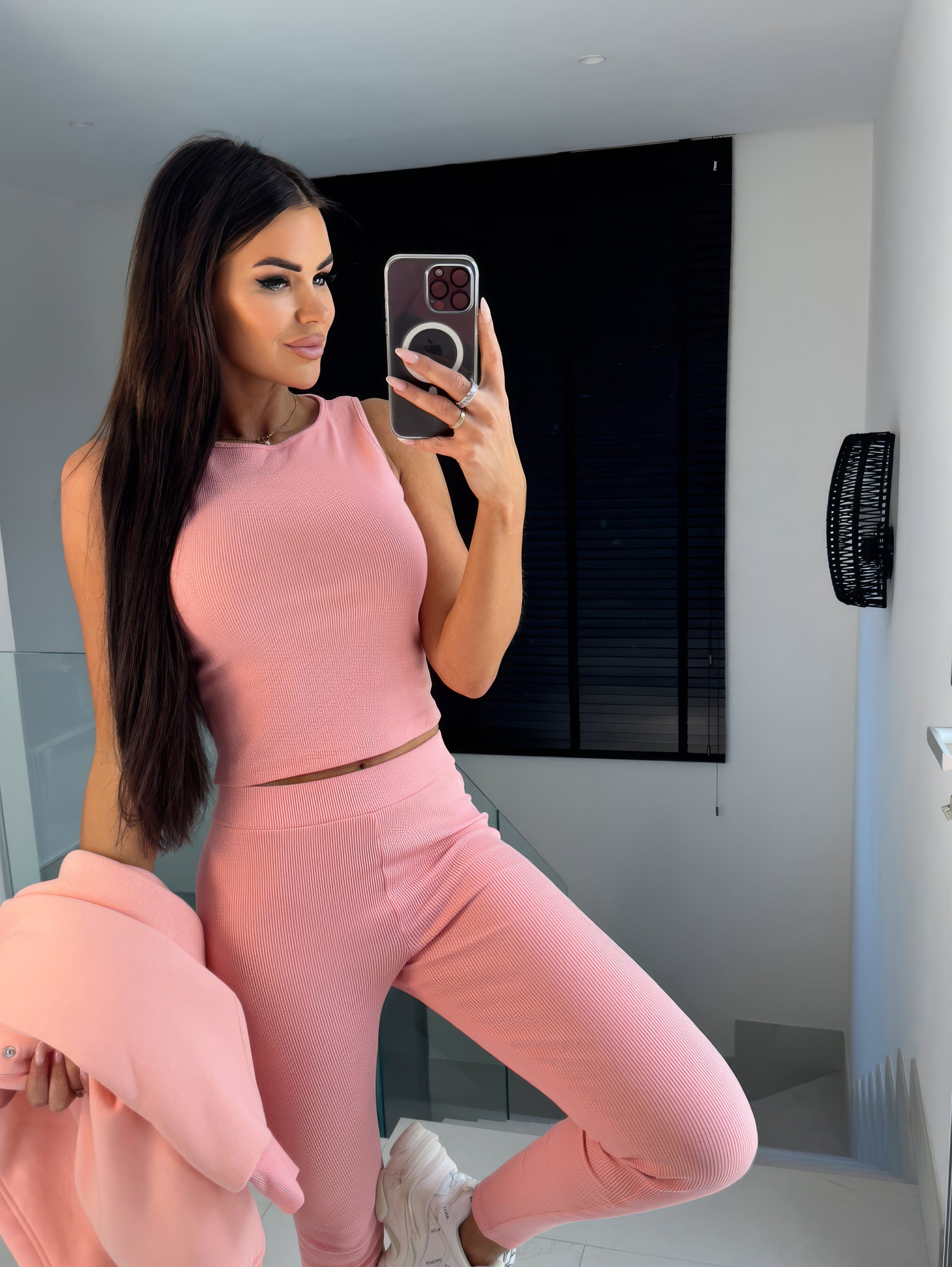 3-teiliges Gemütliches Lounge-Set für Frauen