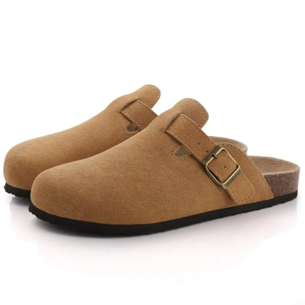 Liora | Orthopedisch Suède Kurk Slippers