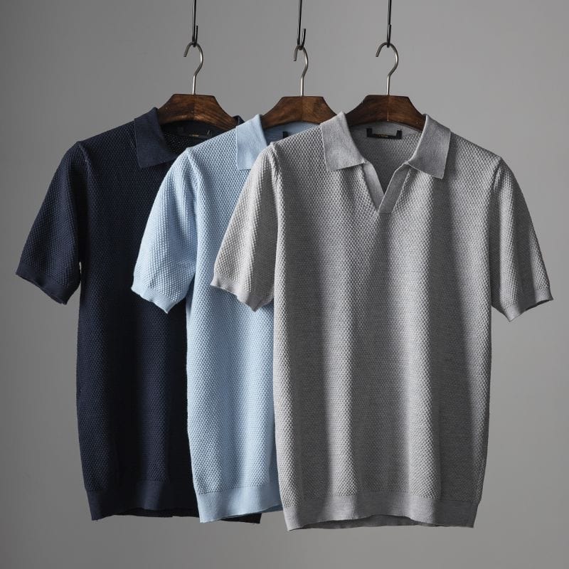 Graues Polo-Shirt - Hugo