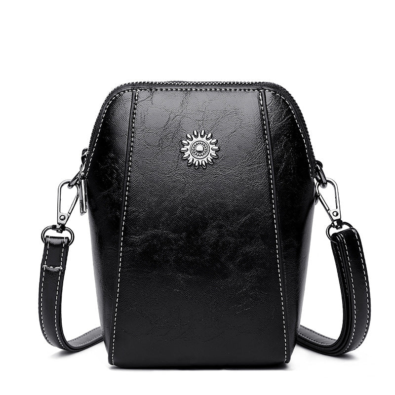 Vera™ - Stilvolle Mini-Umhängetasche aus weichem Leder