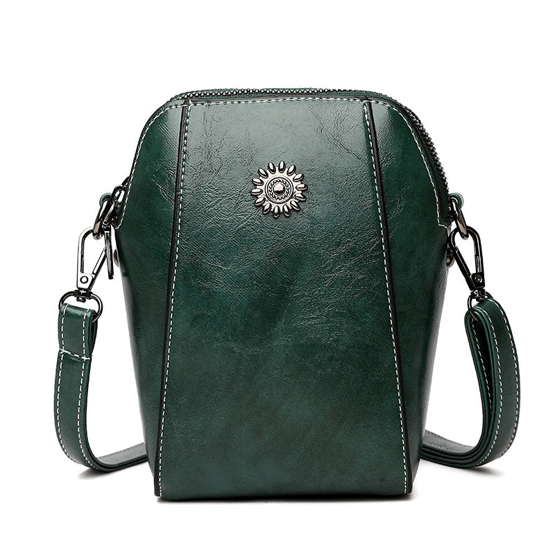 Vera™ - Stilvolle Mini-Umhängetasche aus weichem Leder