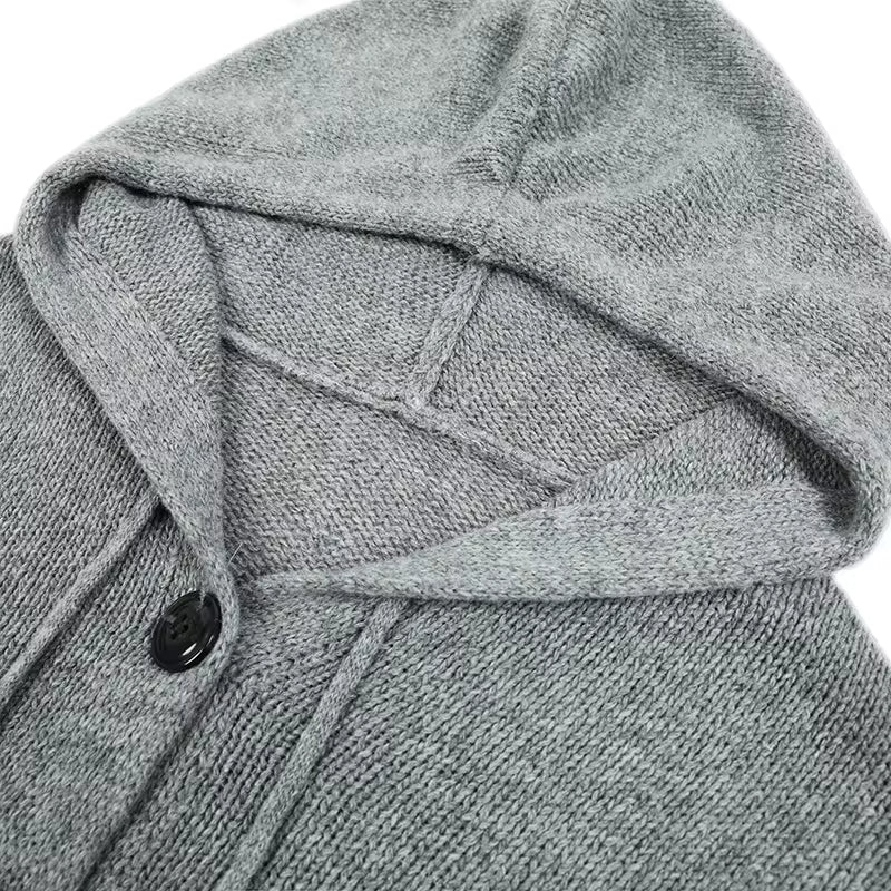 Gestrickter bequemer Pullover für Frauen