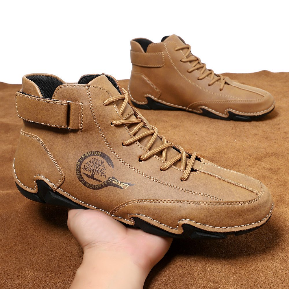 Wasserdichte Leder-Barfußschuhe
