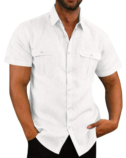 Herren Modisches Hemd Elegant Modern Komfort Fit – Matheoro