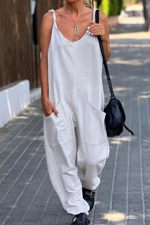 Chicer Sling Pocket Jumpsuit: Stil & Bequem vereint!