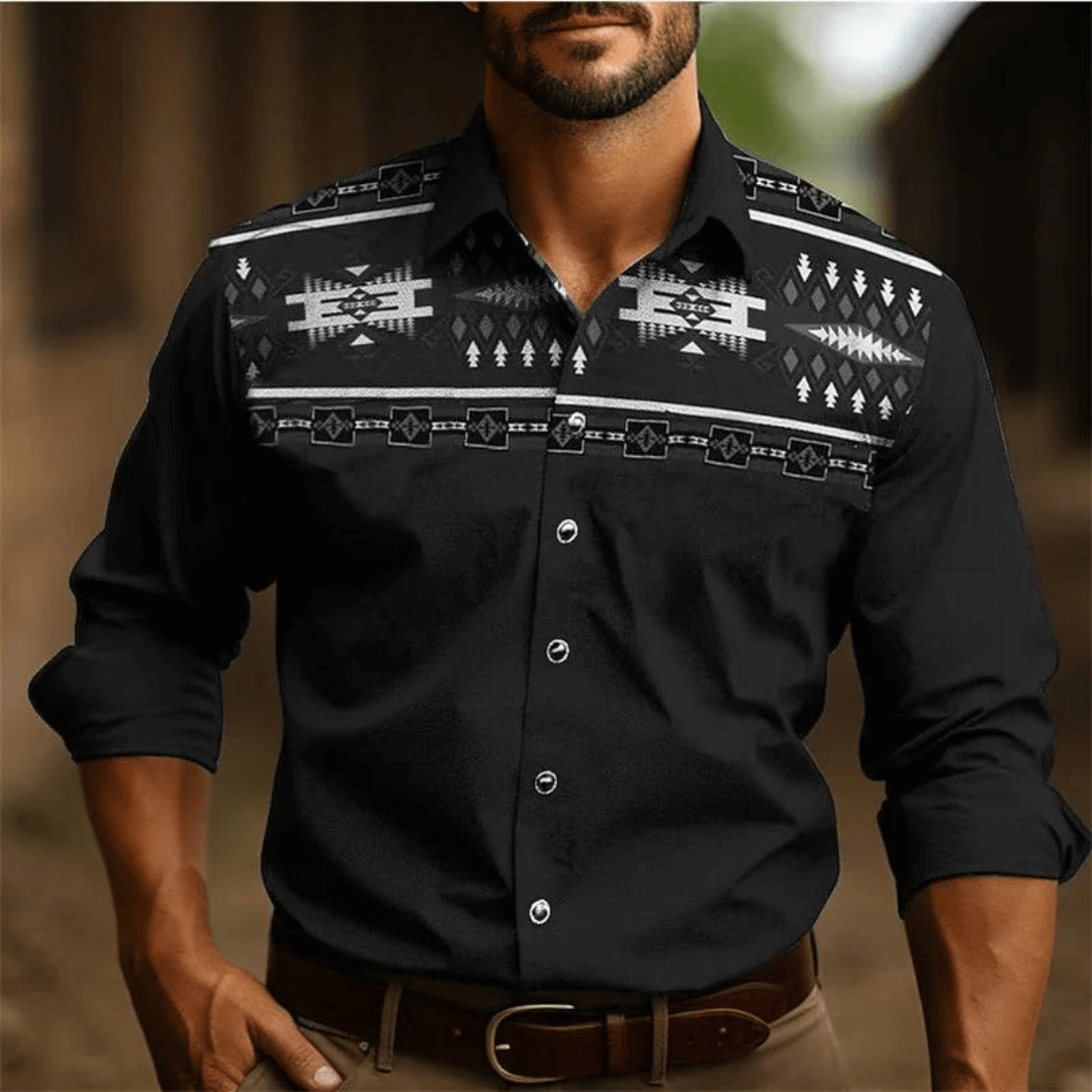 Retro Harajuku Sommerhemd Herren
