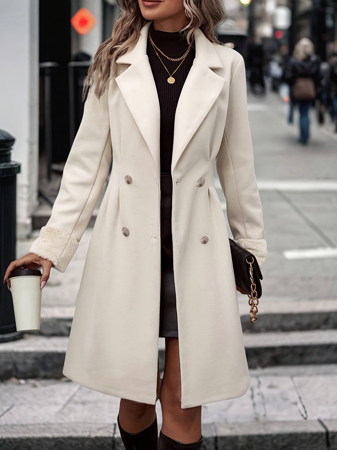 Stilvolle Wintermanteljacke für Frauen