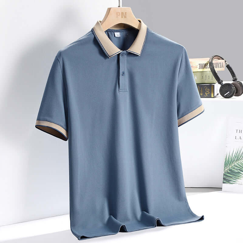 Elegantes Business Casual Herren Polo