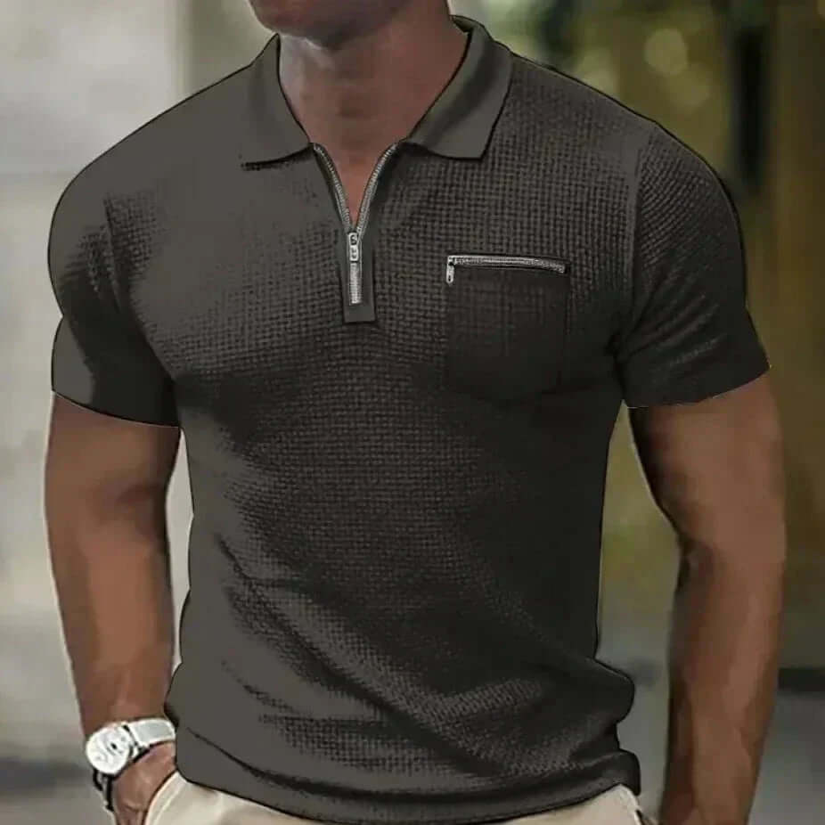 Lässiges Woll-Polo-Shirt für Herren
