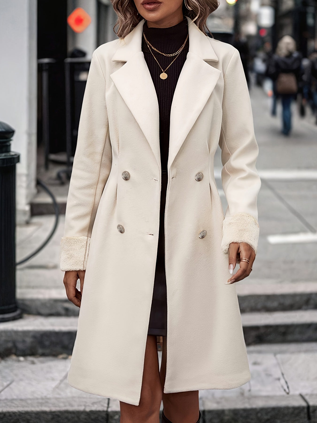 Stilvolle Wintermanteljacke für Frauen