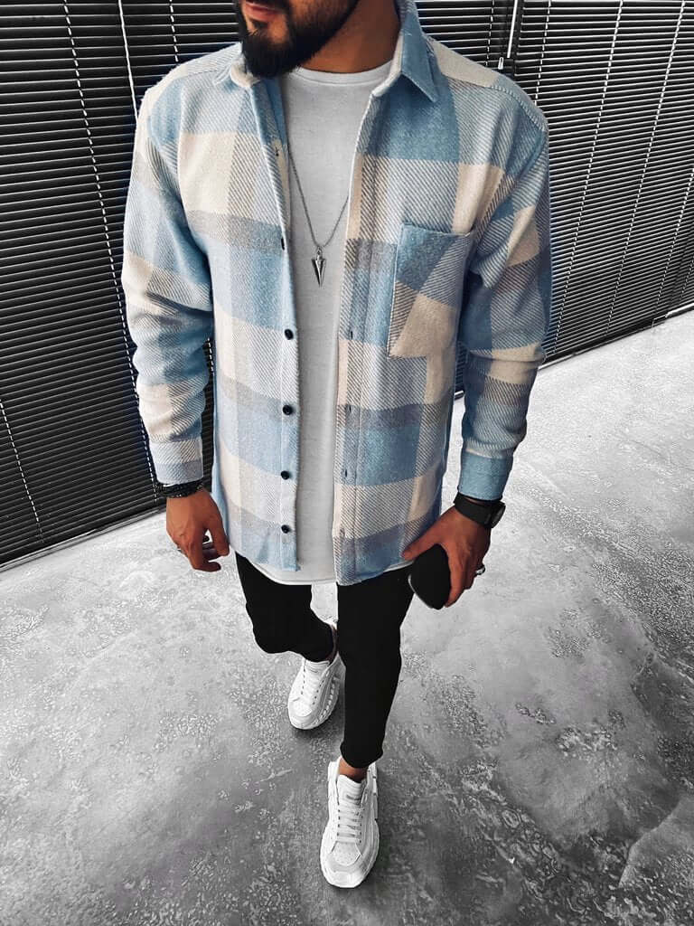 Komfortables Herren-Langarmshirt - Weich und Warm