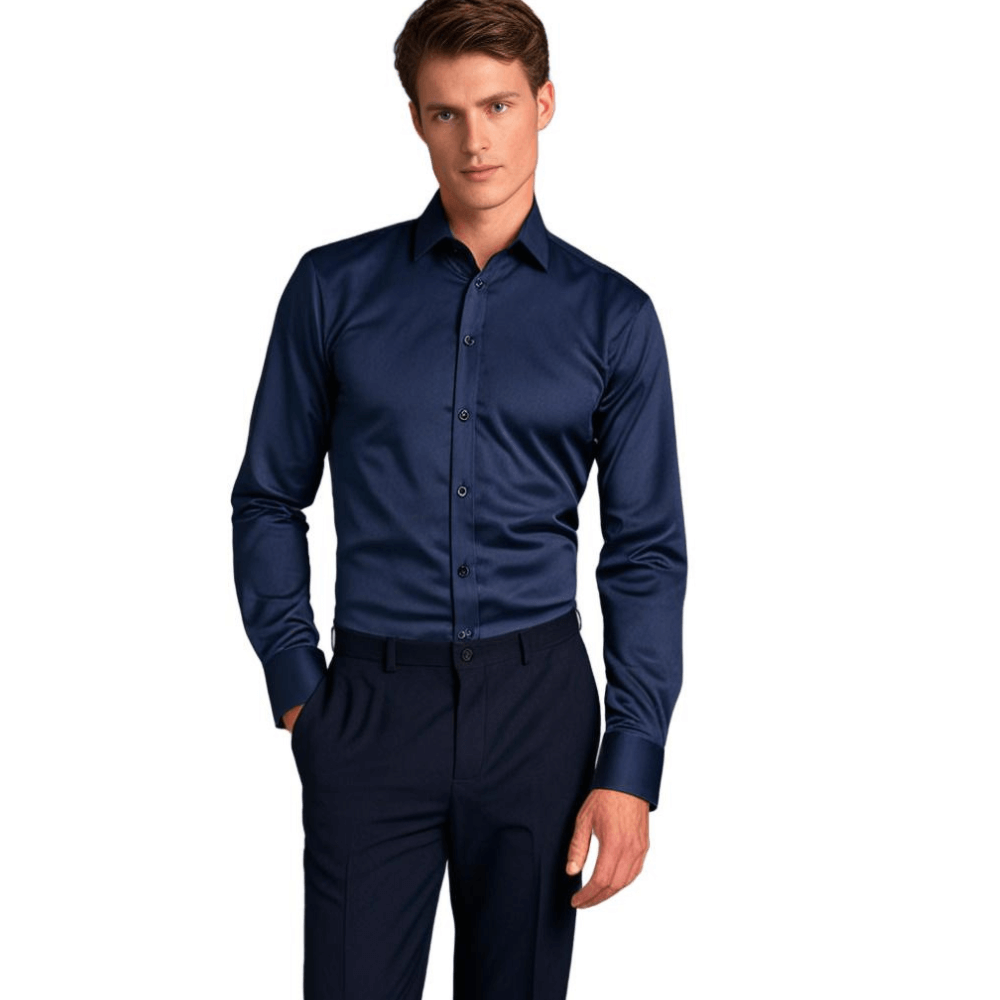Herren Stretch-Hemd Komfortpassform
