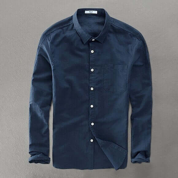 Herren Smart Komfort Baumwollshirt Herbst