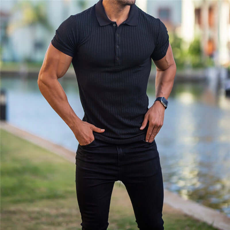 Herren Baumwoll-Poloshirt - Klassisch & Komfortabel