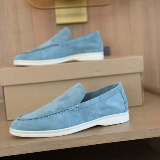Herren Wildleder Slipper - Elegante & Bequeme Loafer