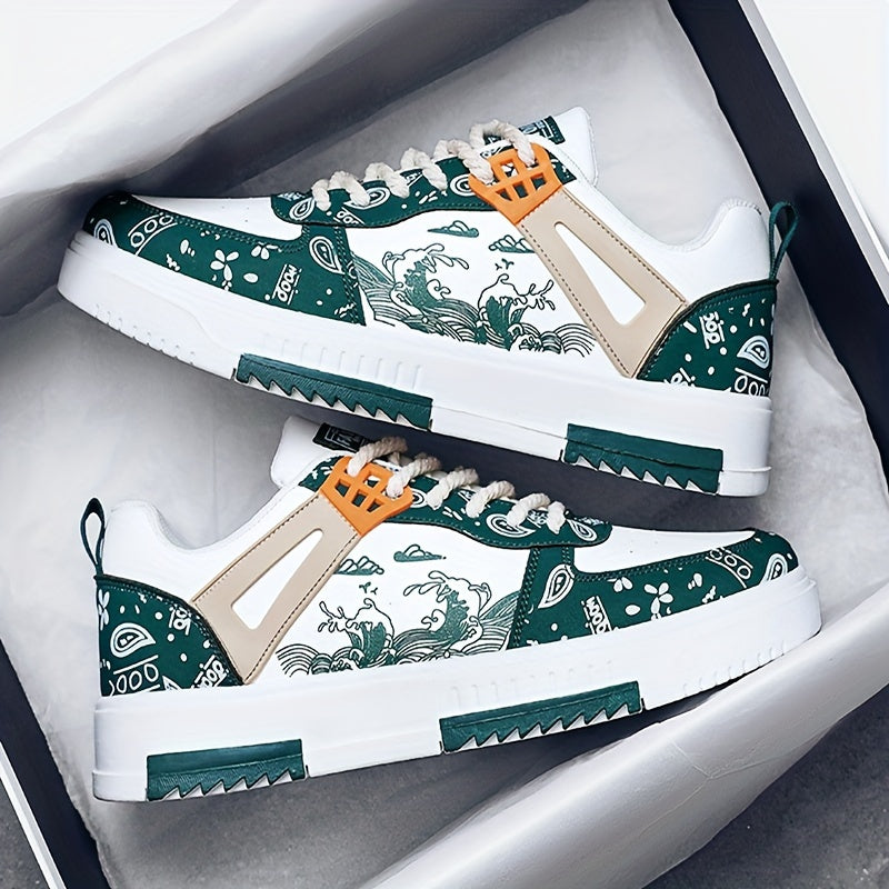Grüne Orthopädische Skate Sneakers - Jonas