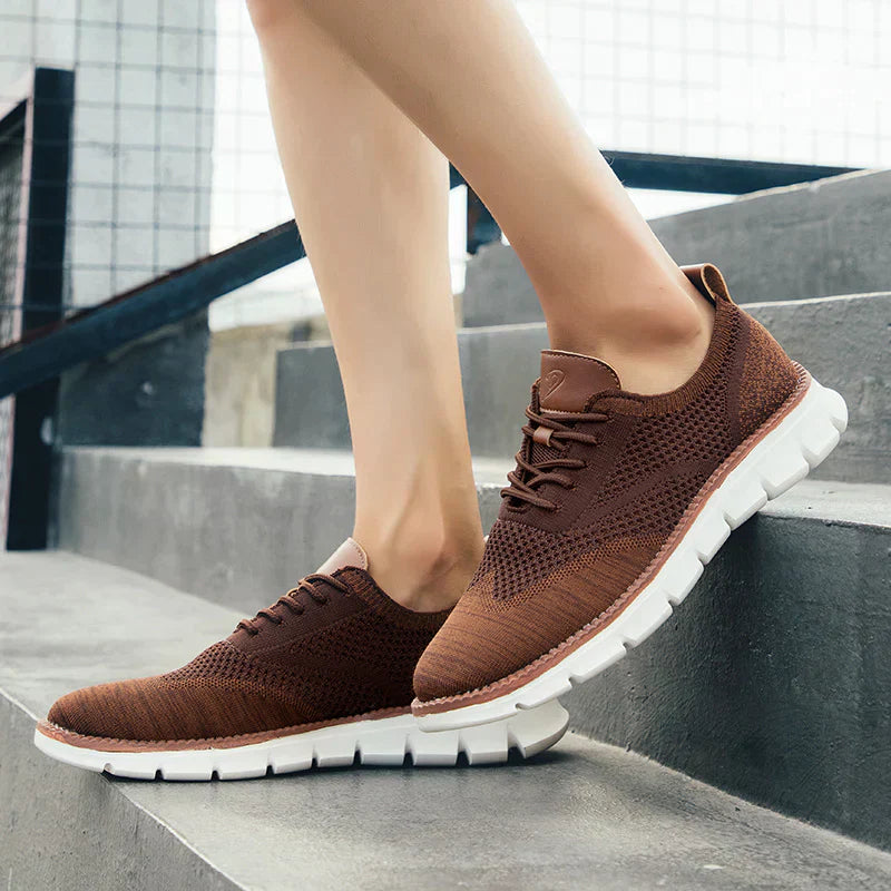 Jerry - Braune Orthopädische Sneakers