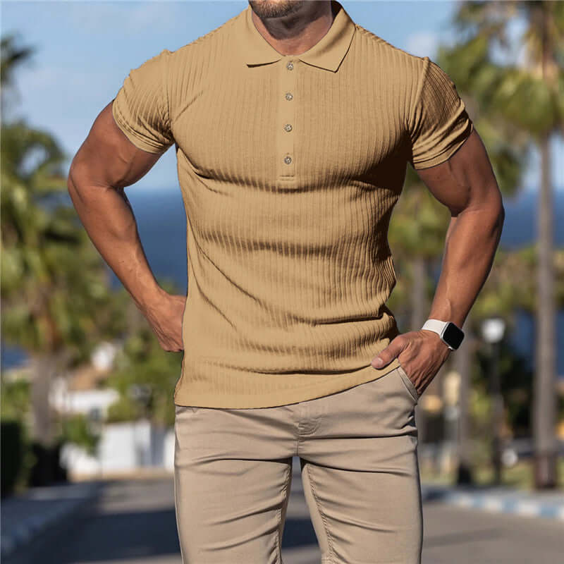 Herren Baumwoll-Poloshirt - Klassisch & Komfortabel