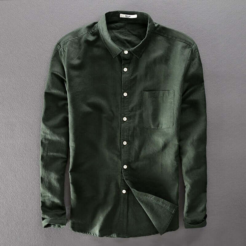 Herren Smart Komfort Baumwollshirt Herbst