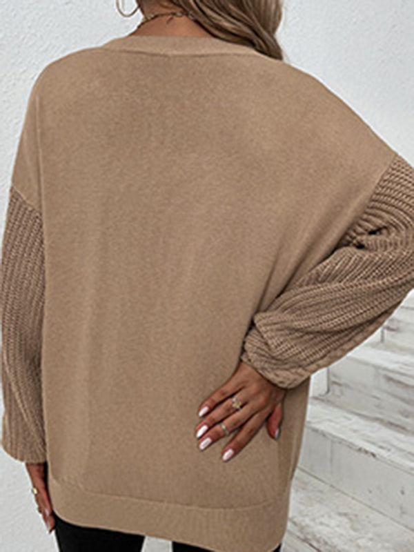 Zwangloser Winterpullover für Damen