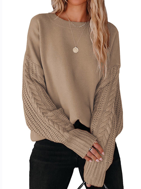 Zwangloser Winterpullover für Damen