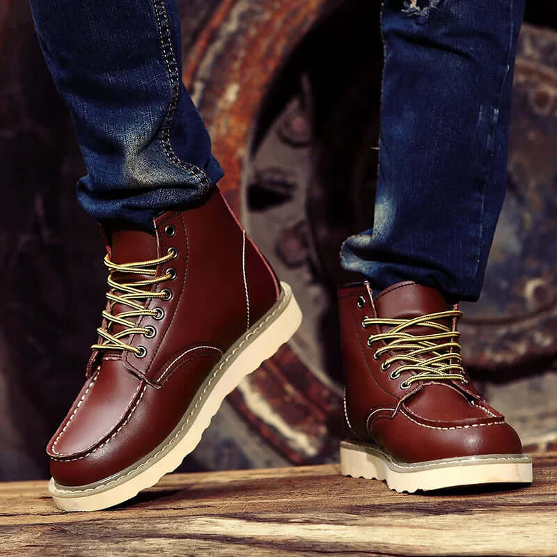 Robuste Herren Winterstiefel - Warm Gefüttert