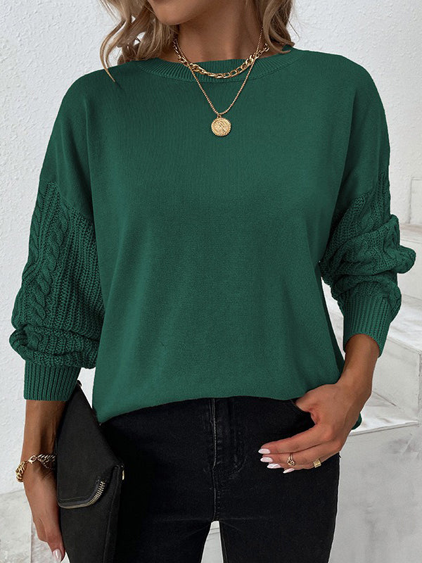 Zwangloser Winterpullover für Damen