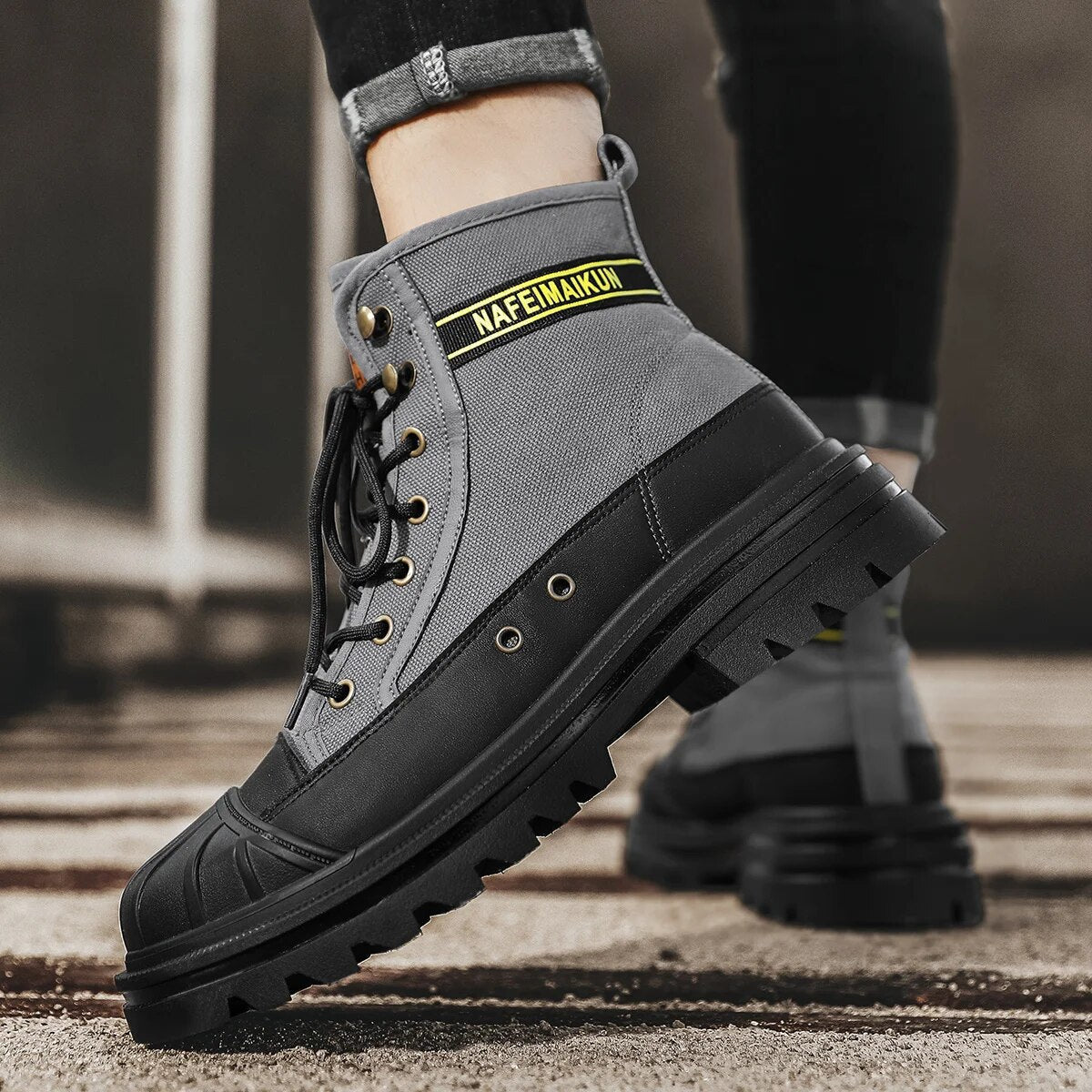 Robuste Herren Outdoor-Stiefel