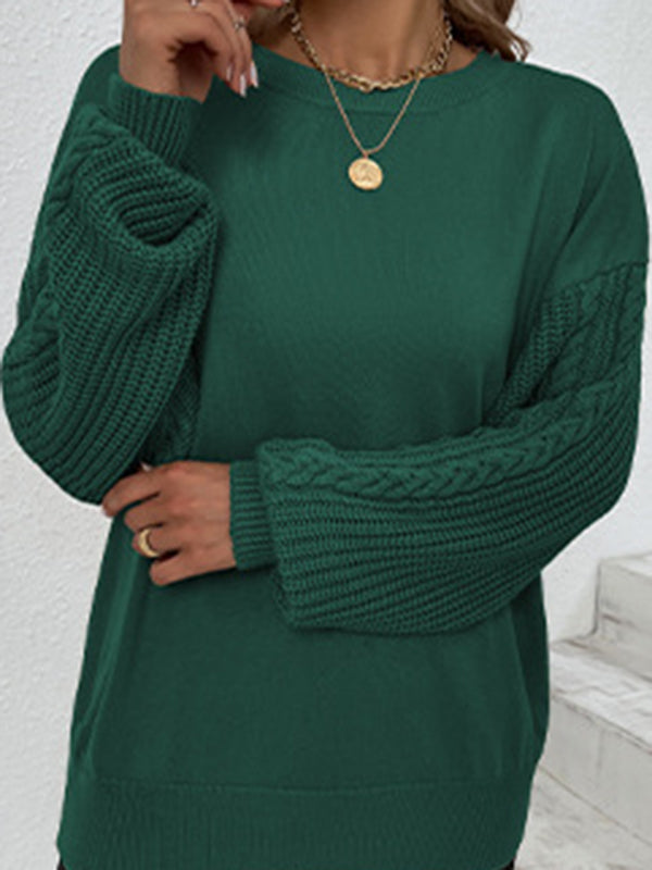 Zwangloser Winterpullover für Damen