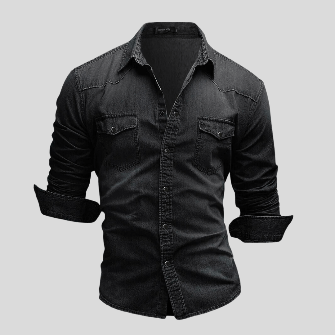 Modernes Denim-Hemd für Herren