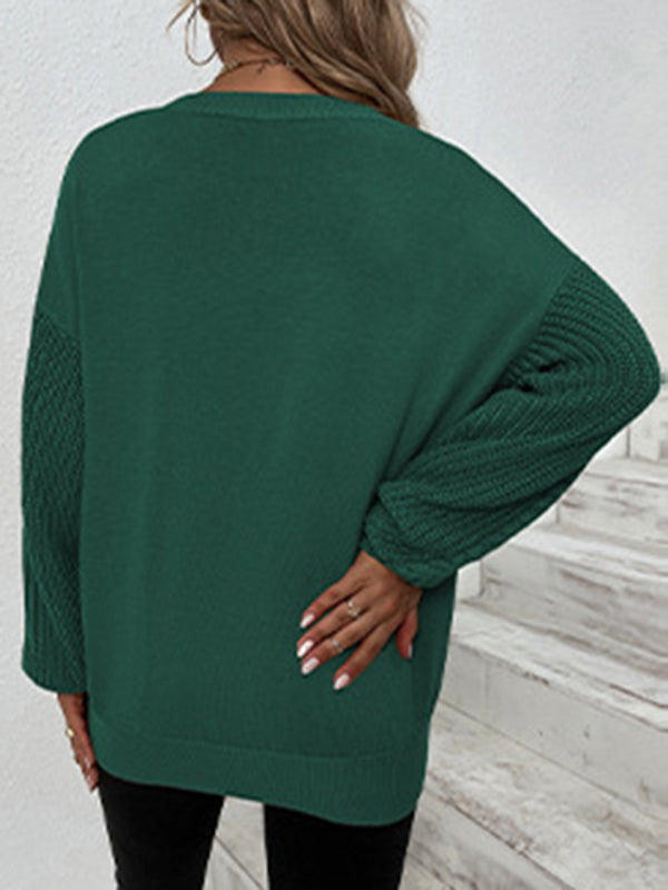 Zwangloser Winterpullover für Damen