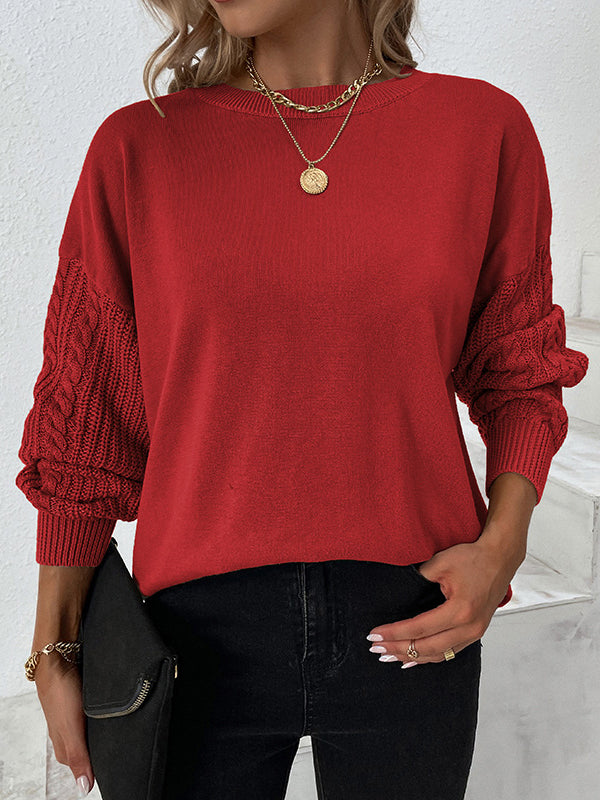 Zwangloser Winterpullover für Damen