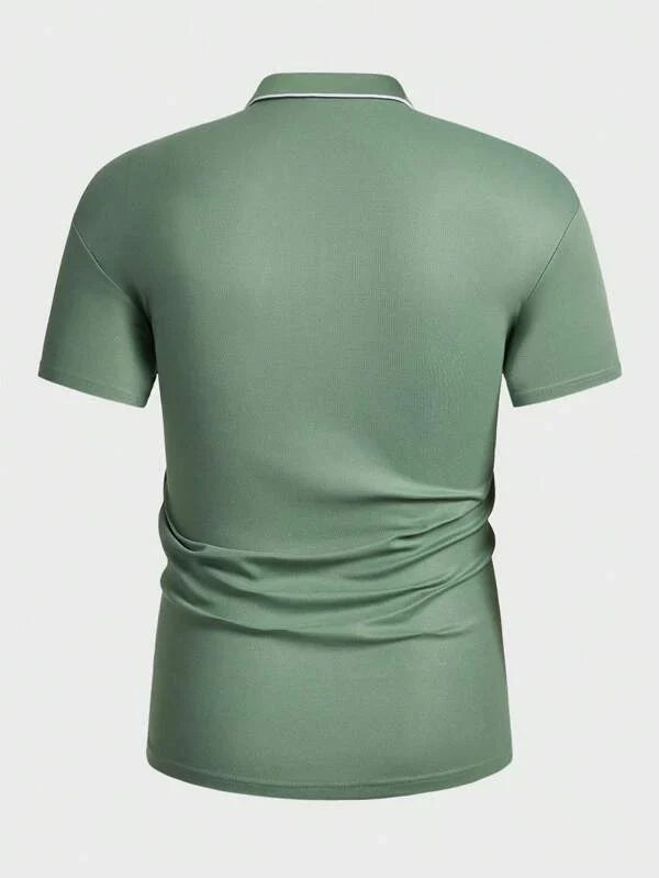 Klassisches Herren Polohemd mit Stretch-Komfort – Elvoro